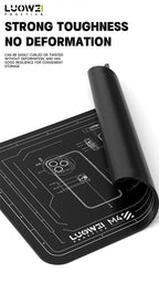 S-160 TE-509/502/508/610 LW-M3/M4 Silicone Soldering Mat ESD Antistatic Heat Resistant Insulation Repair Working Mat