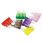 50PCS Medium Standard Blade Fuse Insert ZINC Pins 1A 2A 3A 5A 7.5A 10A 15A 20A 30A 40A 50A Refitted For Auto Car Truck
