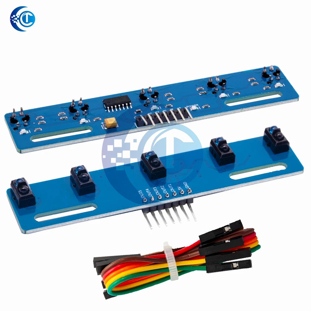 TCRT5000 3/5 Channel IR Line Follower Tracking Sensor Module for Arduino Smart Car Robotics