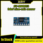XRY GY-BNO055 9DOF 9-axis BNO055 Absolute Orientation Breakout Board Sensor Module Angle Gyroscope Module IIC Serial for