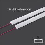 LED Aluminum Rigid Light Bar DC12V 50CM 20 Inch U/V-Shape 5730 36LEDs LED Aluminum Channel Home Decoration Lighting