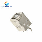 10Pcs Square USB Socket USB B Type Female 180 Degree PCB Welding Parent Connector For Printer Data