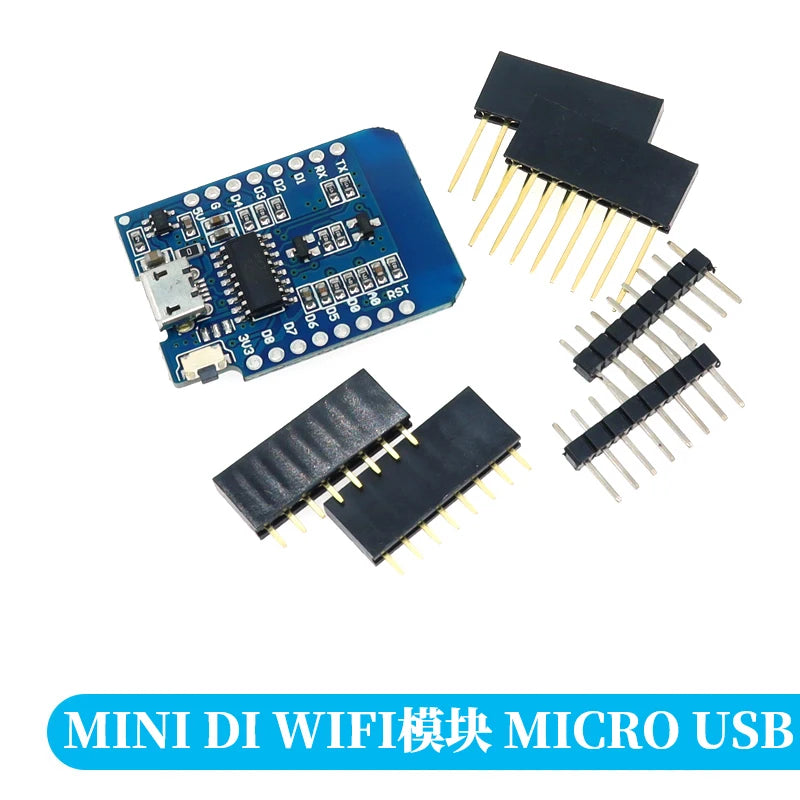 D1 mini - Mini NodeMcu 4M bytes Lua WIFI Internet of Things development board based ESP8266 for WeMos