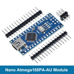 GREATZT Nano Atmega168 controller compatible for arduino nano Atmega168PA-AU CH340 CH340C replace CH340G USB driver