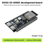 ESP32-S3-DevKitC-1 N16R8 Development Board Two Type C Integrated Wi-Fi&Bluetooth 44Pin Compatible Arduino IDE ESP-IDF Optional