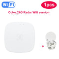 24G Mmwave Radar Human Presence Sensor Tuya Wifi/Zigbee PIR Motion Detector Support Zigbee2mqtt Home Assistant