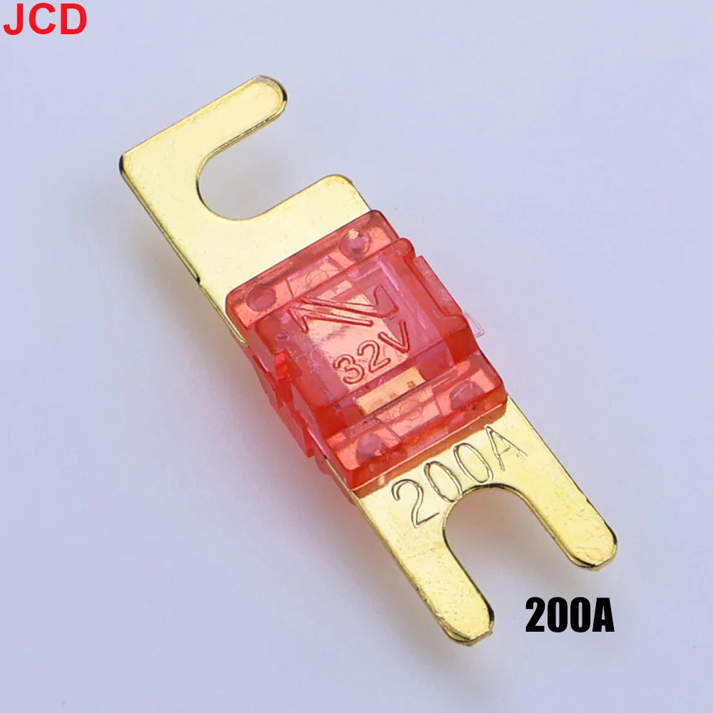 5/10pc U-Shaped Stud Car Fuses Mini Car Stereo Audio AFS Fuse 20A 30A 40A 50A 60A 70A 80A 100A 125A 150A 170A 200A 32V Auto Fuse