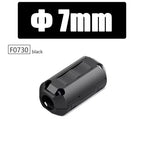 10Pcs High - Performance Ferrite Core Ring Choke 3.5/5/7/9/13/15mm Noise Suppressor for HDMI and Audio Cables Ferrite Bead Clamp
