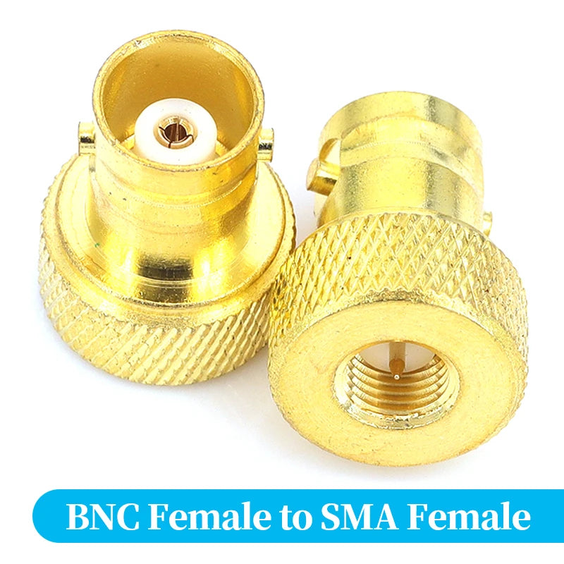 SMA Male Female to BNC Male Female Adapter SMA to BNC Connector for Wireless LAN Device, Coaxial Cable, Radio Antenna Adapt