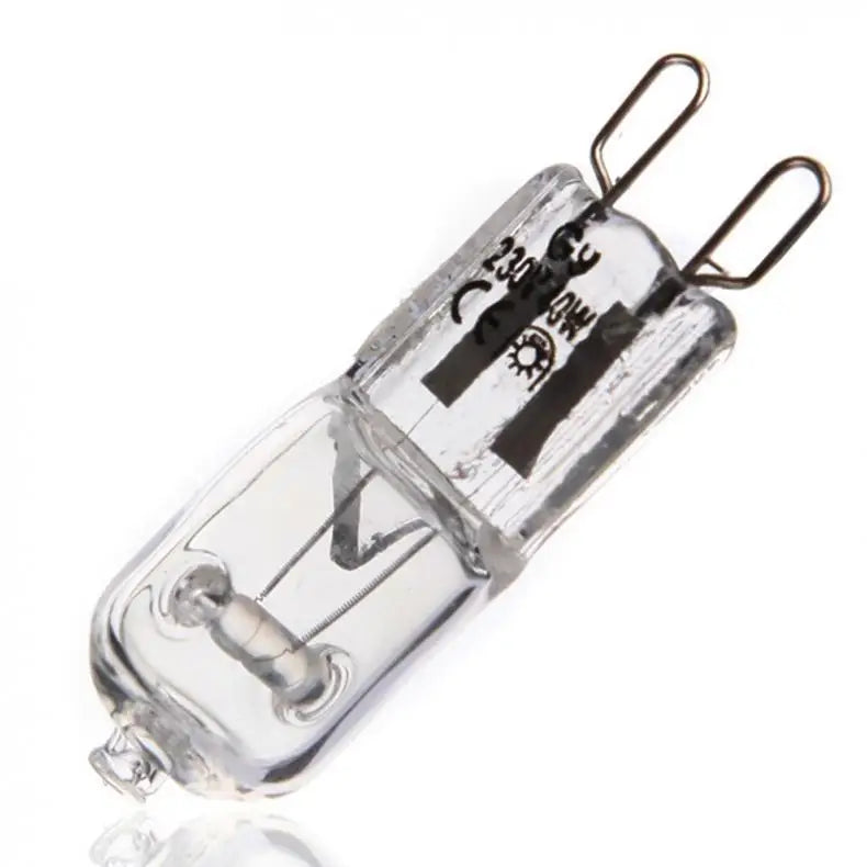 10pcs G9 25W 40W 60W Halogen Light Bulbs 2 Pin Base Warm White Small Bulb Lamps for Chandeliers / Cabinet Clear Frosted Lights