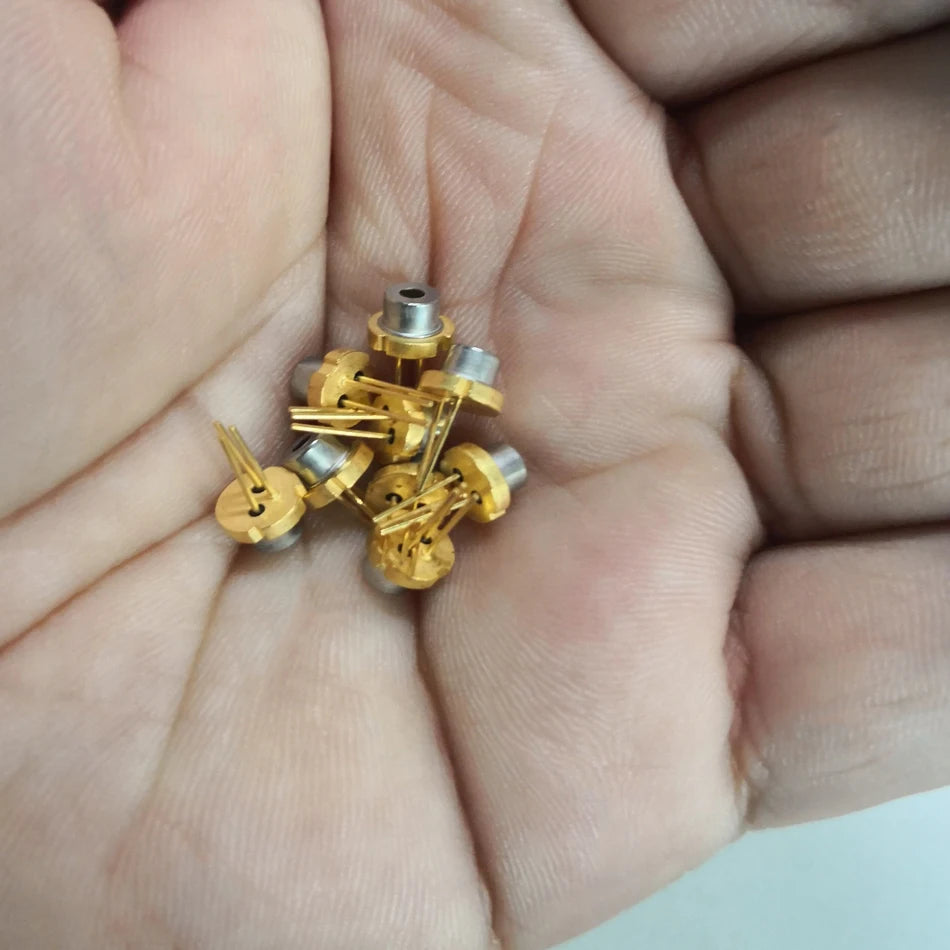 10PCS 0.2W Metal 808nm LED 200mW  1.8-2.0V  Infrared IR Laser Diode LD TO-18 / 5.6mm  light-emitting diode