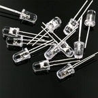 20pcs 3/5mm Led Diode Flashing White Red Green Blue Yellow 2V-3.4V 20MA Rgb Light Emitting Lamp LED power indicator for Arduino