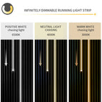 COB SPI WS2811 IC CCT LED Strip Light Addressable 576LEDs 2700K to 6500K 10mm DC24V Flexible FOB High Density COB Tape RA90
