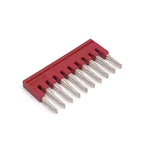 10PCS PT1.5 Screw Free Terminal Block 1.5mm² Wire Quick Push-In Din Rail Terminal Electrical Connector