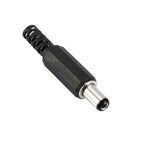 5 Pairs DC 12V Male Jack Plug Female Socket Panel Mount Power Connectors Terminals Blocks Electrical Equipment Supplies