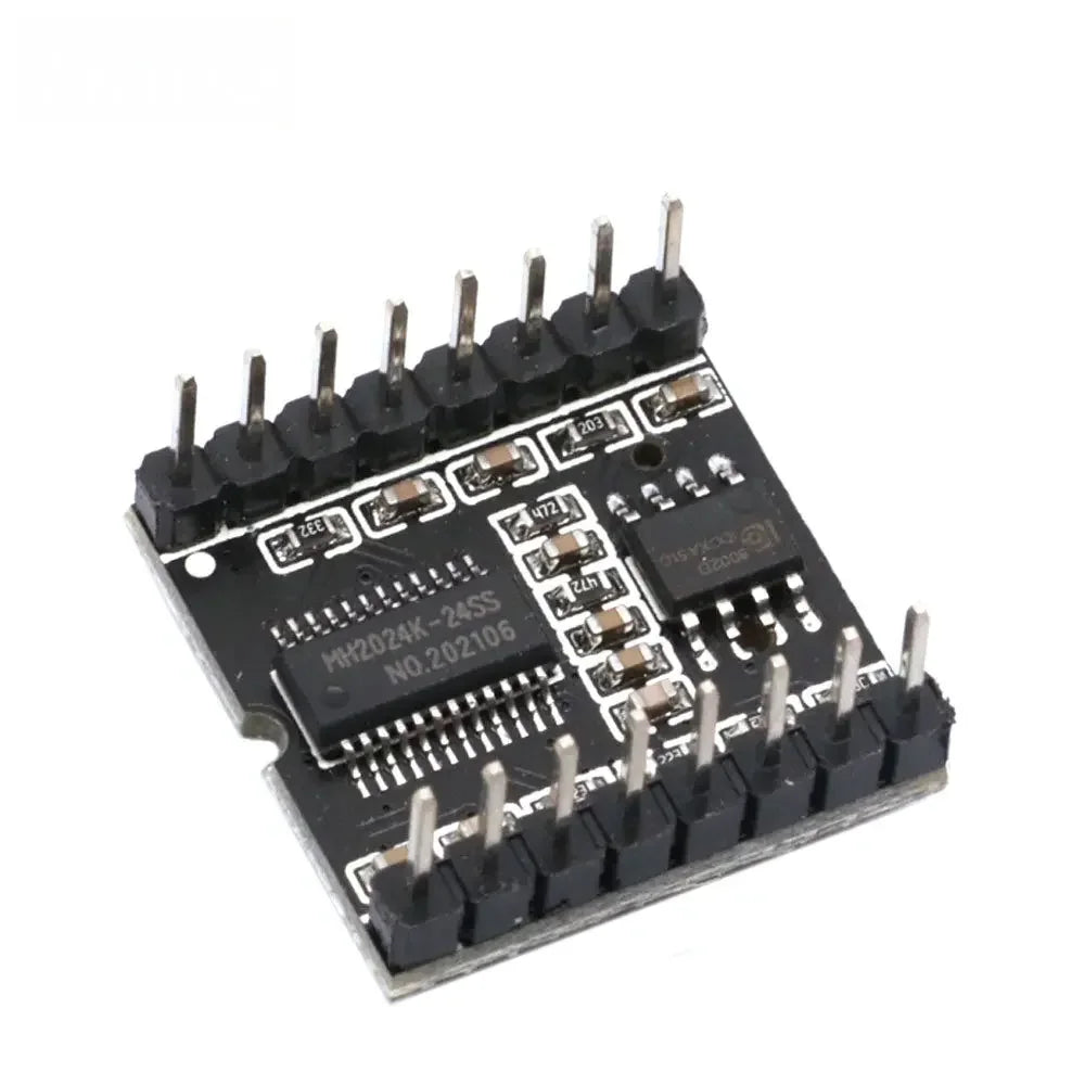 Multi-Interface MP3 Decoder Module (DFPlayer Mini) - Supports TF Card, USB Drive, and Arduino AD/IO Control