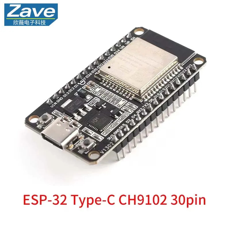 ESP32 Development Board WiFi Bluetooth Module 32D 32U CH340 CP2102 Type-C Micro USB 30Pin 38Pin for Arduino