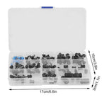 145Pcs 10uH-10mH Inductor 12 Values with A Storage Box Inductor Assorted Kit Choke Inductor Electronics Projects