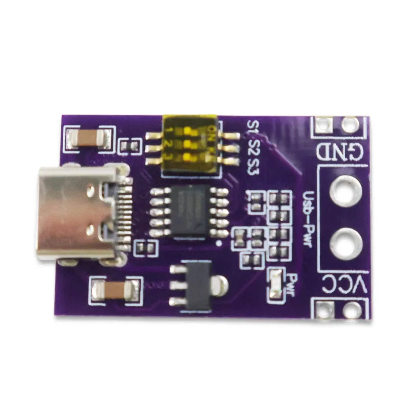 Type-C QC AFC PD2.0PD3.0ToDC Spoof Scam Fast Charge Trigger Polling Detector USB-PD Notebook Power Supply Change Board Module