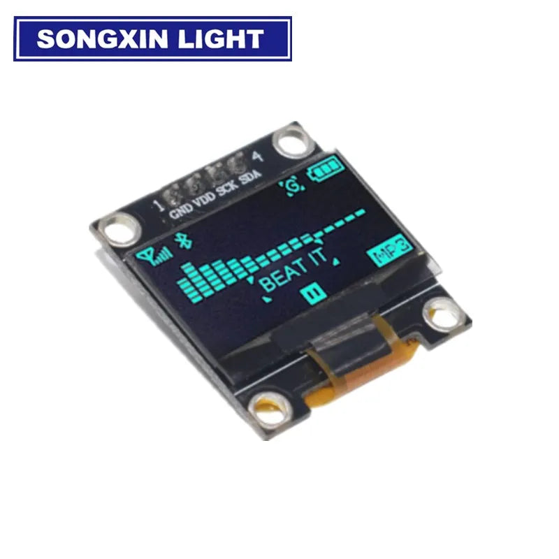 New product 0.96 inch OLED IIC White/YELLOW BLUE/BLUE 12864 OLED Display Module I2C SSD1306 LCD Screen Board for Arduino