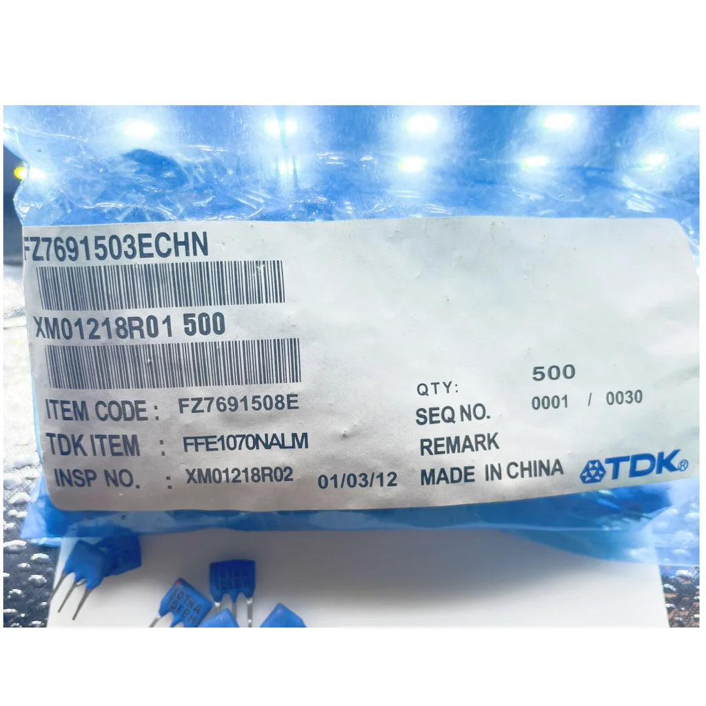 50pcs/ TDK FFE1070NA11 10.7MHZ 280K filter ceramic crystal blue