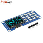 1.3 Inch 128x64 OLED Display SSD1116 with 4x4 Matrix Keyboard Module I2C SPI for Raspberry Pi ESP32