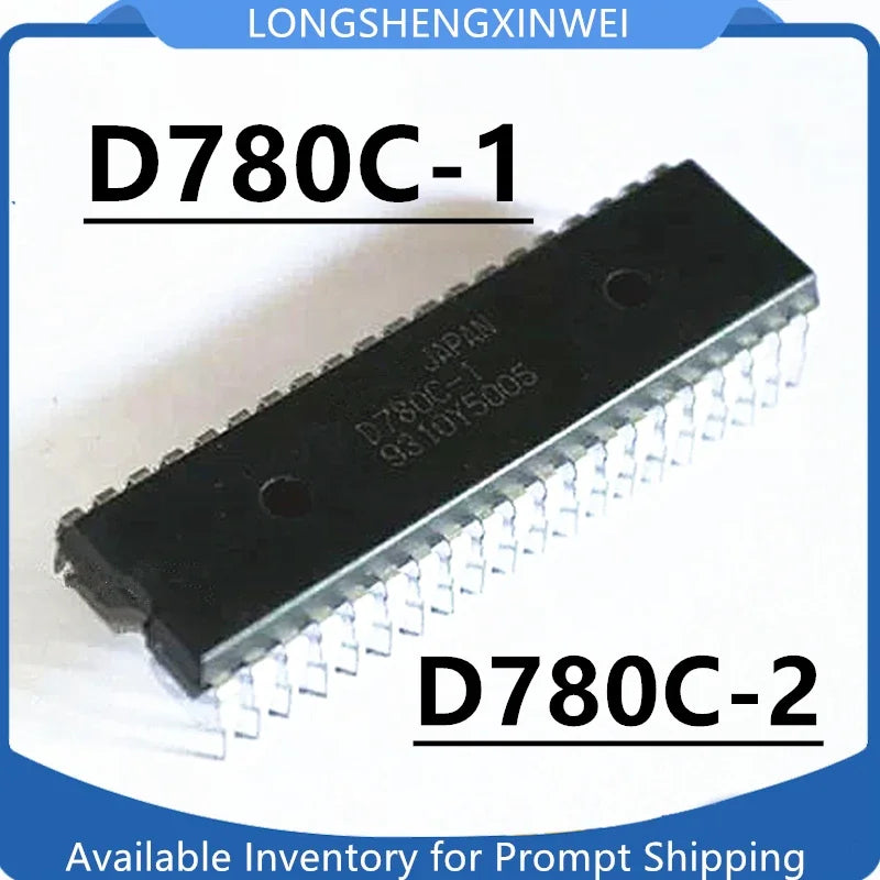 1PCS New Original D780C-1 UPD780C-1 D780C-2 UPD780C-2 8-bit Microprocessor Chip Directly Inserted Into DIP-40 in Stock