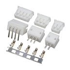 20 Sets JST ZH 1.5mm Pitch Wire-to-Board Connector Kit, Male/Female Housing & Terminals (2-10 Pin) for DIY Electronics
