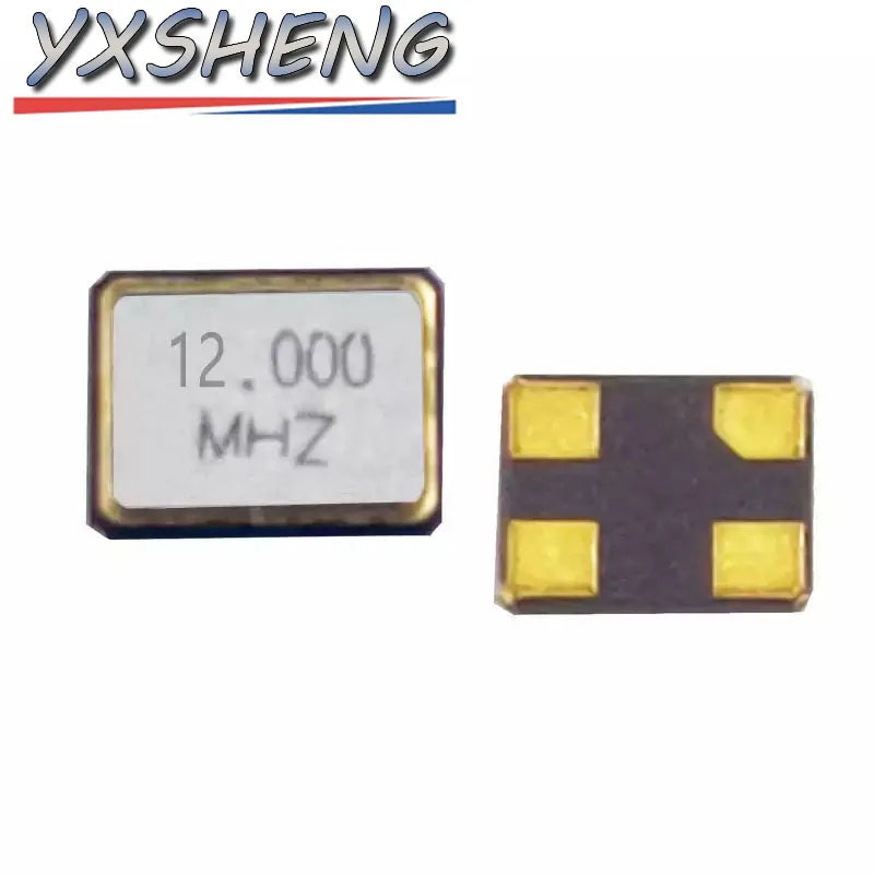 10PCS 3225 Passive Quartz Crystal Oscillator SMD 3.2X2.5MM 8Mhz 12Mhz 16Mhz 20Mhz 24Mhz 25Mhz 26Mhz 27Mhz 30Mhz 32Mhz 3.2*2.5mm