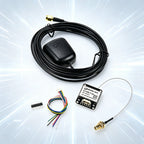 QUESCAN G10B-F30 UBX M10 GPS Module with Active Antenna Arduino ESP32 NMEA GPS GLONASS Galileo BeiDou QZSS Receiver GNSS Module
