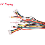 2Pcs-20Pcs JST 1.25mm to 2.54mm Dupont Cable 1Pin Female 2.54 Wire Connector Terminal 1.25 2P/3P/4P/5P/6P Length 20CM Electronic