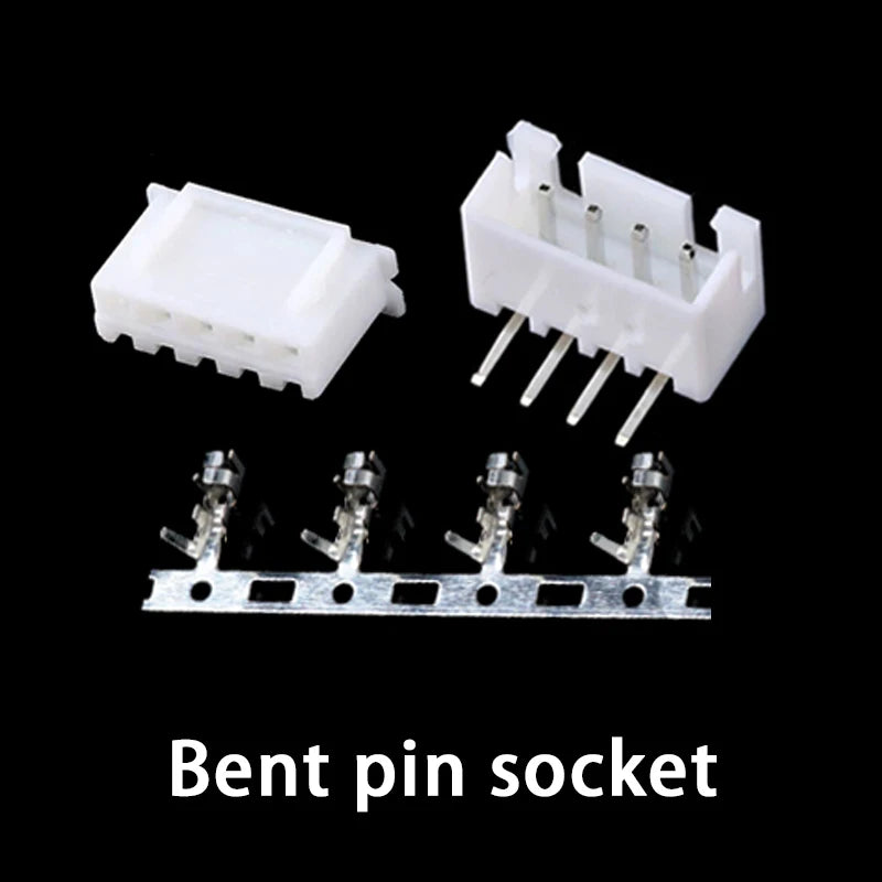 JST XH2.54 2/3/4/5 Pin Terminals Plastic Shell Male Plug + Female Socket Wire Connector XH 2.54 2P 3P 4P 5P 6P 7P 8P 9P 10P 12P