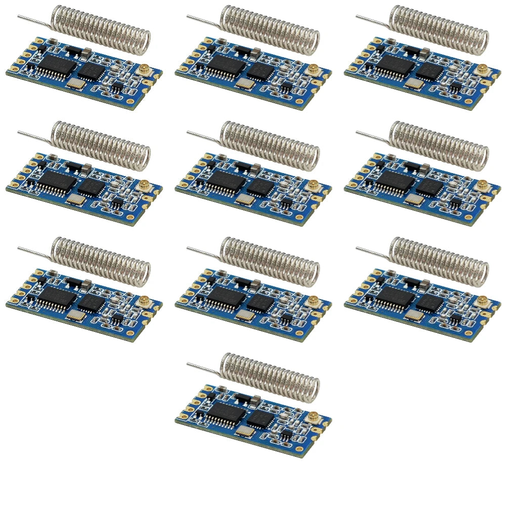 HC-12 SI4438 Long-Range 433MHz Wireless Microcontroller Serial Bluetooth Module with Antenna 1000M Communication Distance