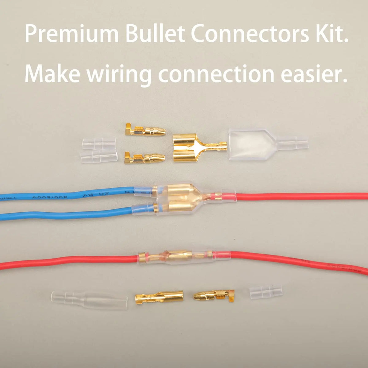 Male Female Wire Box Insulated Cable Macho Connector 2.8/6.3mm Electrical Crimp Terminals Termin Spade Connectors Assorted Kit