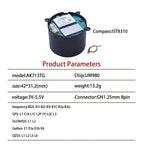 ZED-F9P/UM980/UM981/UM960/Beiyun M20 GNSS/GPS Centimeter-Level RTK Module with Helix Antenna Compass IST8310/RM3100,FOR UAV