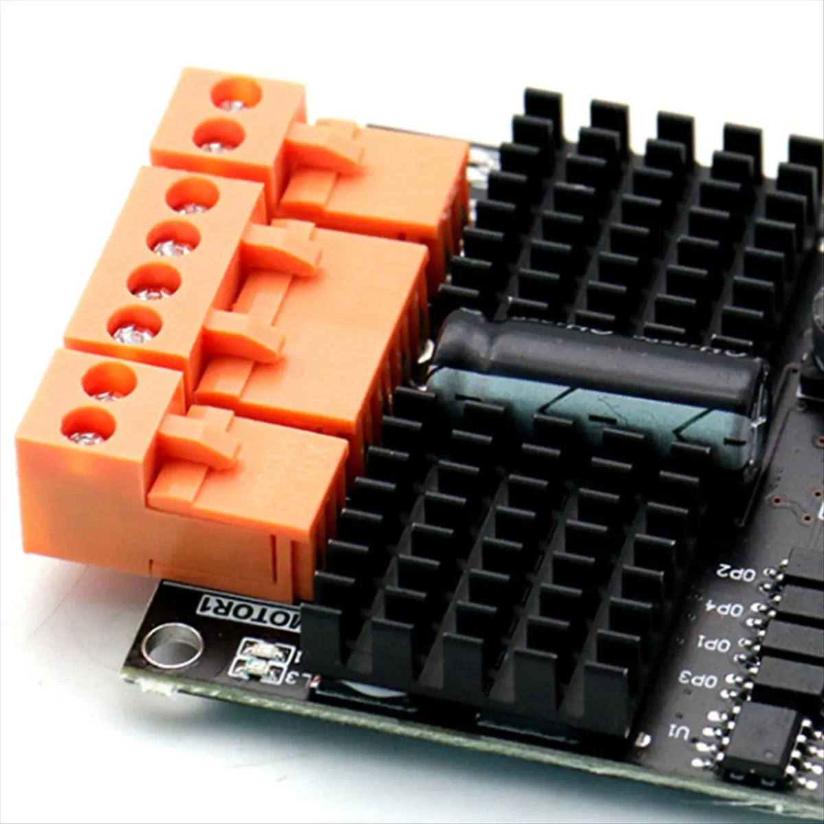 DT60 12V/24V 12A Dual Channel DC Brushed Motor Driver Module H-Bridge PWM Surpasses L298N BTS7960 10A