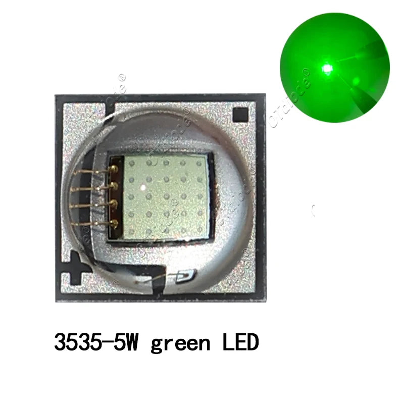 2-5pcs 3W 5W LED 3535 Ceramic SMD XPG2 High Power Chip 3-3.6V Royal Blue 450nm Green 520nm Red 620nm2-2.4V 1500mA For Flashlight