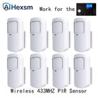 433MHz Wireless Pet-immunity PIR Motion Sensor Detector 15kg Pet Immune EV1527 Code Smart Home Security Host Alarm Accessories