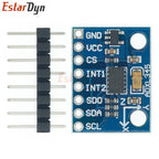 Estardyn GY-291 ADXL345 3-Axis Acceleration Tilt Sensor Module, I2C/SPI 3.3V/5V for Raspberry Pi