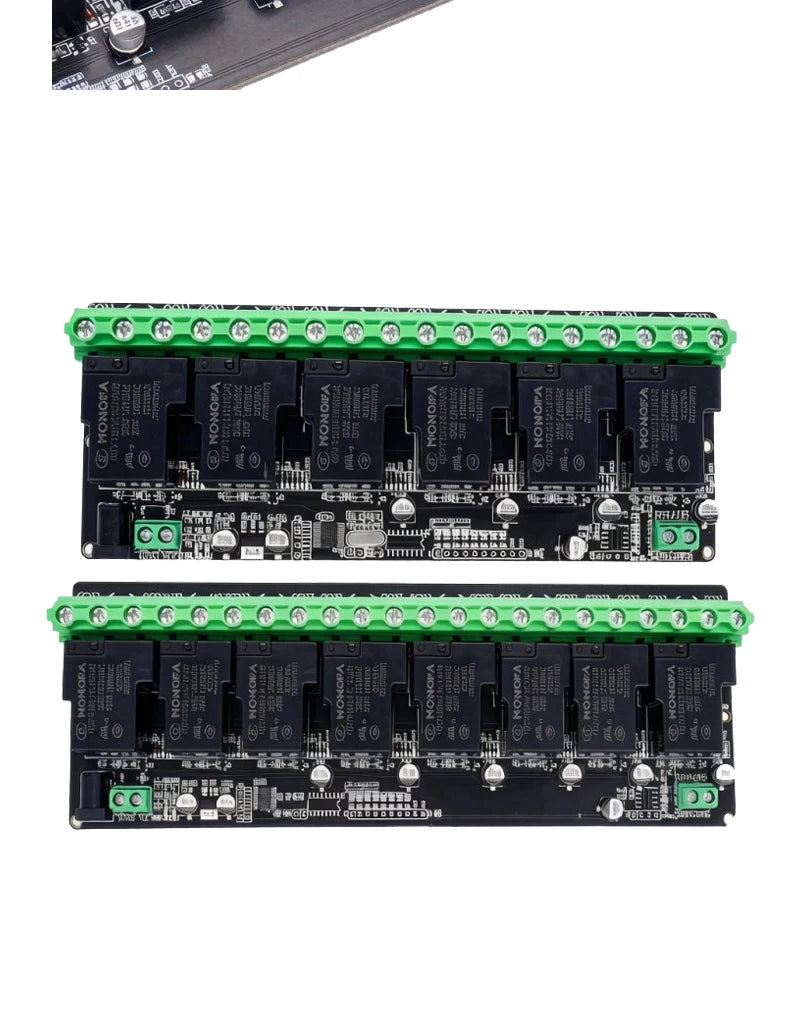 Modbus RTU RS485 TTL Relay Control Module Optional 3/4/6/8 Channel High Power Output Industrial PLC