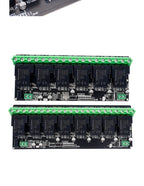 Modbus RTU RS485 TTL Relay Control Module Optional 3/4/6/8 Channel High Power Output Industrial PLC