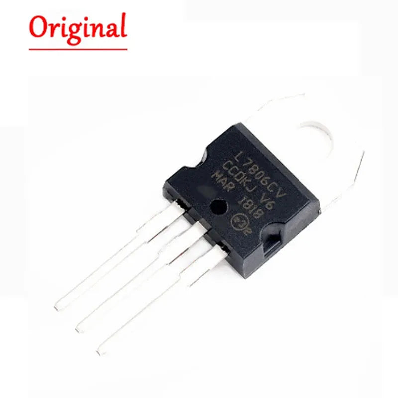 100pcs IC 7805 7806 7808 7809 7812 7815 7905 LM317 TIP122 TIP127 TIP132 Regulator L7805 Linear Positive Fixed 1 Output 5V 1.5A