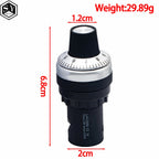 LA42DWQ-22-Pro 1K 2K 5K 10K 20K 50K 100k 200k 500K  22mm Diameter Pots Rotary Potentiometer Resistance Switch for arduino
