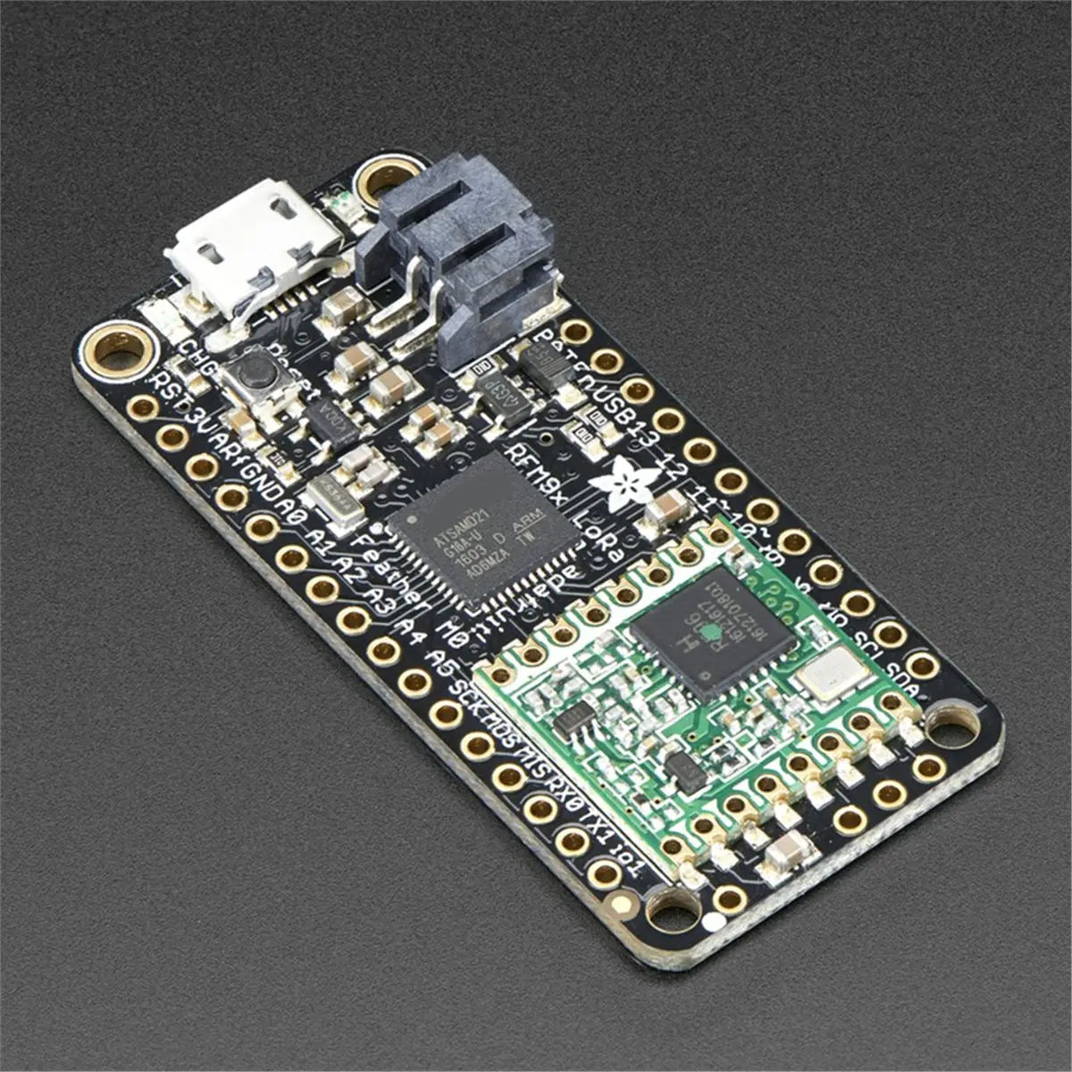 (A32M) FEATHER M0 LORA BRD RFM95 900MHZ RF Development Board 3178 Long Range Wireless Module