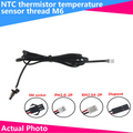 NTC Thermistor 10K 50K 100K 3950 Temperature sensor 304 Stainless steel temperature probe thread M6