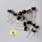30PCS 6x6x5/4.3mm Middle 2PIN DIP Long Pin Mini Push Button Switch for Audio PCB Mounting Momentary Tact Switch Button