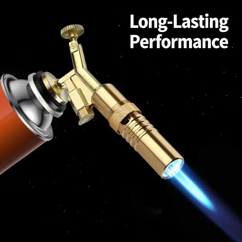 Professional Metal Welding Gas Torch Flame Butane Portable Outdoor BBQ Spray Nozzle Flamethrower Welding Equipment Kitchen
