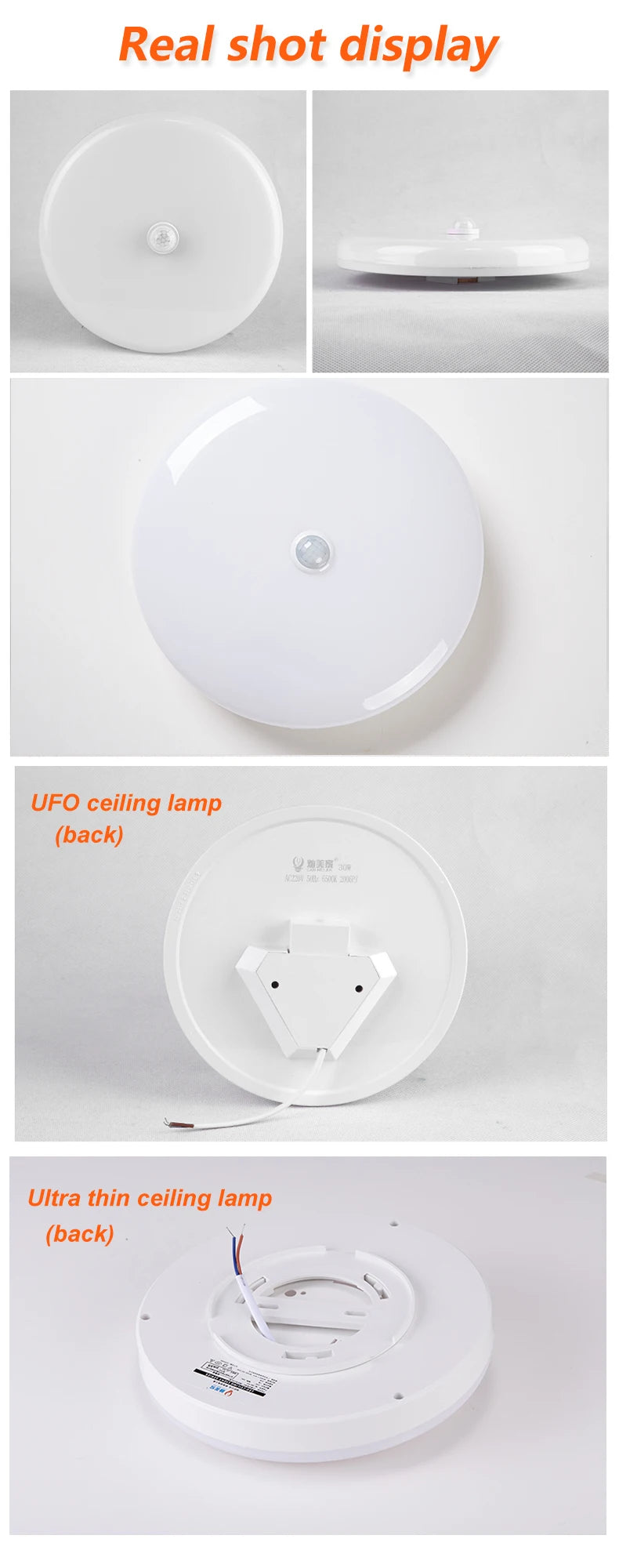 Led Motion Sensor Light 85-220V Ceiling Lamp For Home Corridor Stair Veranda Living Room Bedroom Rader Sensor Smart Night Light