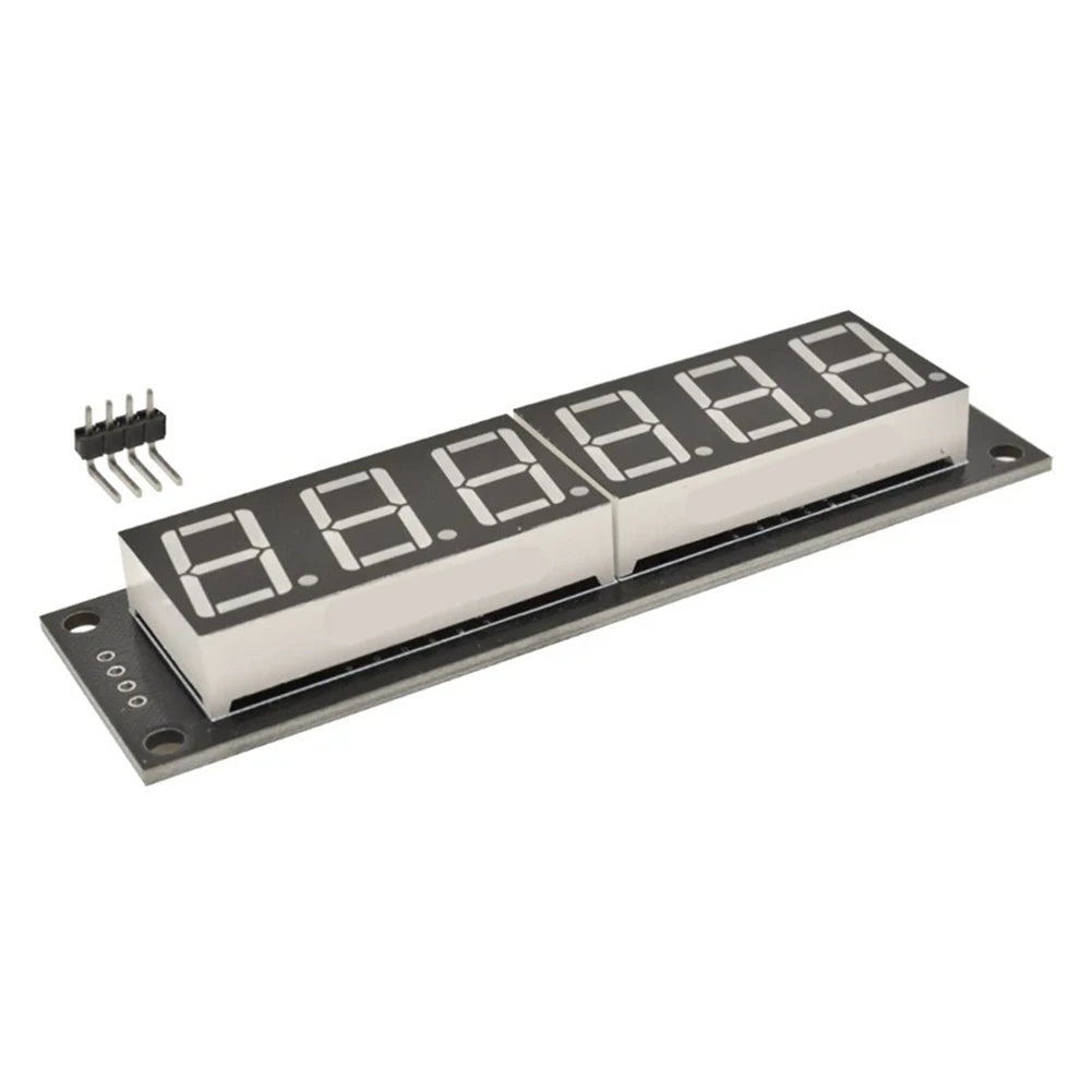 AC57-TM1637 6-Digit 0.56 Inch 7 Segments Digital Tube Clock Module LED Display