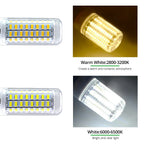 E27 LED Lamp E14 LED SMD 5730 220V Corn Light Bulbs 24 36 56 72LEDs Lamparas LED Chandelie Ampoule Led Light For Home Decoration